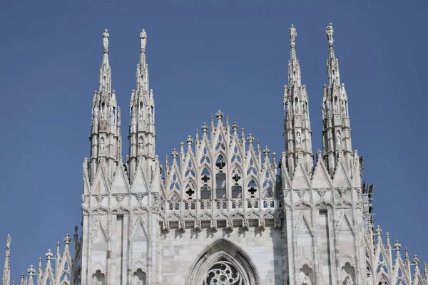 Кафедральний Собор Дуомо Санта Мілан — стокове фото