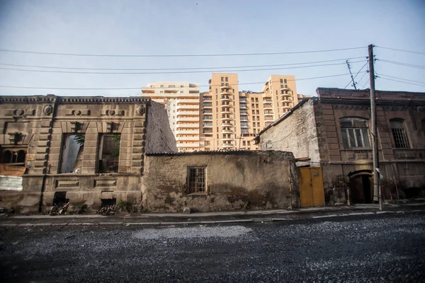 Vecchio Edificio Abbandonato Città — Foto Stock