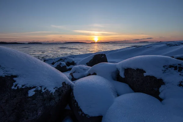 Beautiful Sunset Sea — Stock Photo, Image