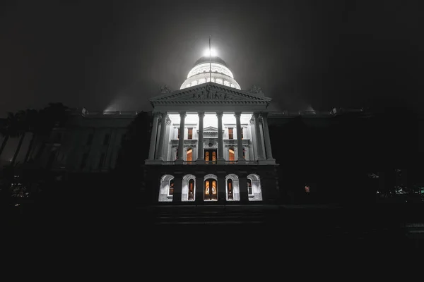 Visão Noturna Cidade Londres — Fotografia de Stock