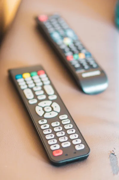 Remote Control Table — Stock Photo, Image