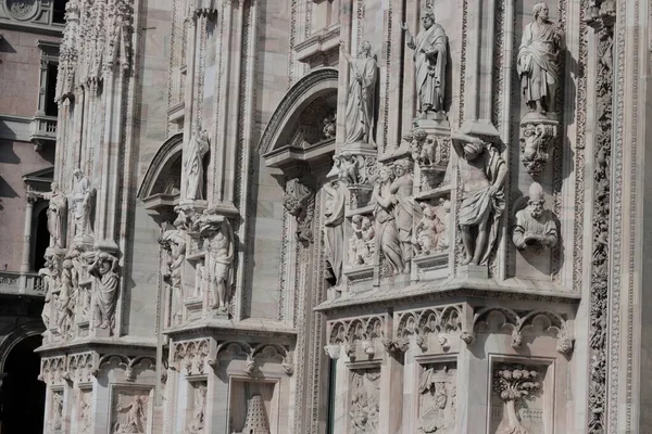 Καθεδρικός Ναός Του Duomo Santa Μιλάνο — Φωτογραφία Αρχείου