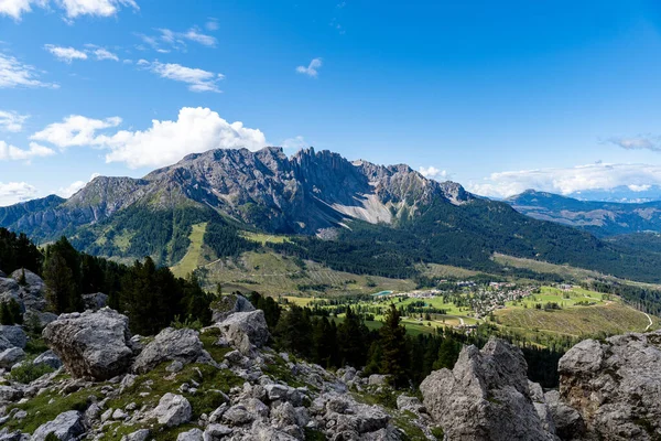Gyönyörű Táj Alpok Hegyekben — Stock Fotó