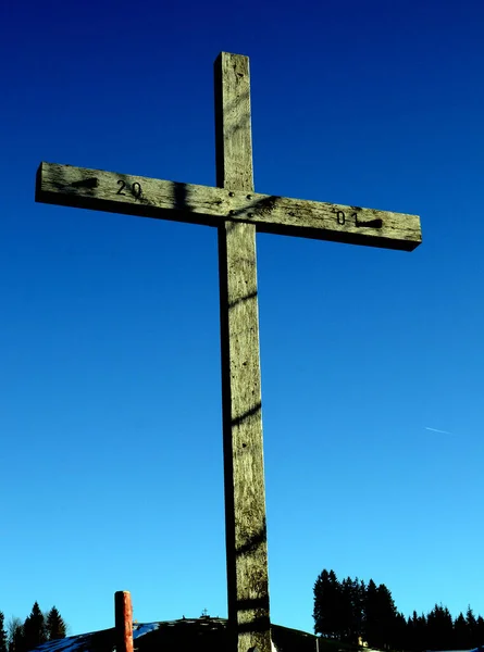 Kruis Achtergrond Van Lucht — Stockfoto