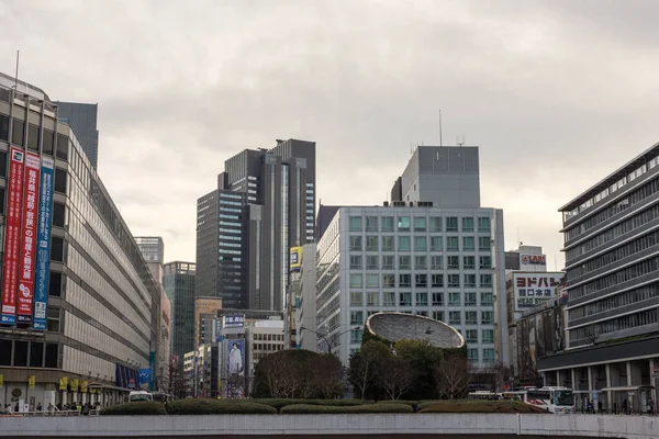 Moderne Gebouwen Stad Achtergrond — Stockfoto