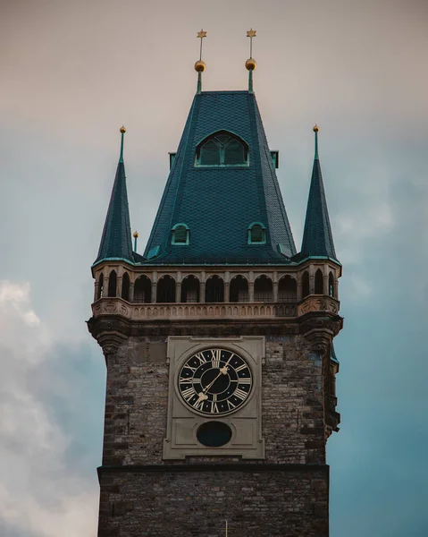 Годинникова Вежа Празі Чехія — стокове фото