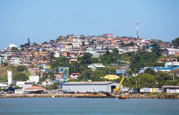 Florianopolis Santa Catarina Brazil November 2019 Cityscape Bay Hill Houses —  Fotos de Stock