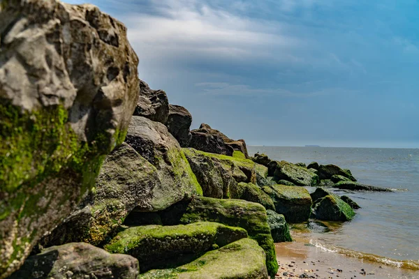 Vacker Utsikt Över Havet Kusten — Stockfoto