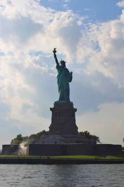 Άγαλμα Της Ελευθερίας Νέα Υόρκη Ηπα — Φωτογραφία Αρχείου