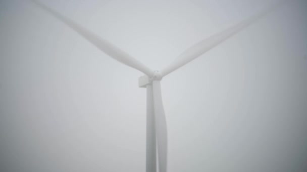 Wind Turbines Renewable Energy Nature Concept Background — 비디오