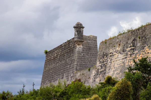 Castillo Los Tres Reyes Magos Del Morro Erődje Havannában Kubában — Stock Fotó