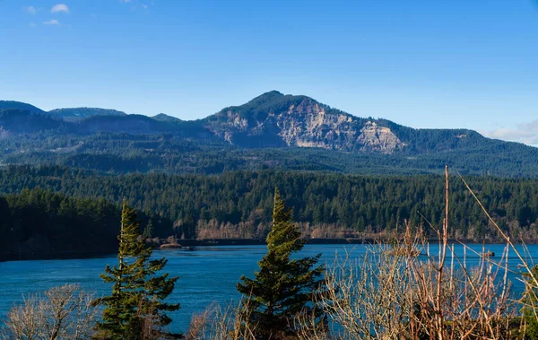 View Table Mountain Red Bluffs Greenleaf Basin Greenleaf Peak Seen — Photo