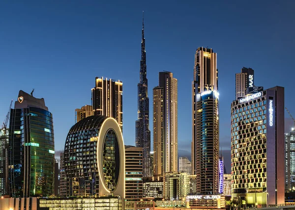 Dubai United Arab Emirates Nov 2021 Fascinating Cityscape Skyscrapers Dubai — Stock fotografie