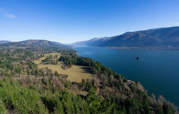 Scenic Gorge Columbia River Oregon Washington States Usa — ストック写真