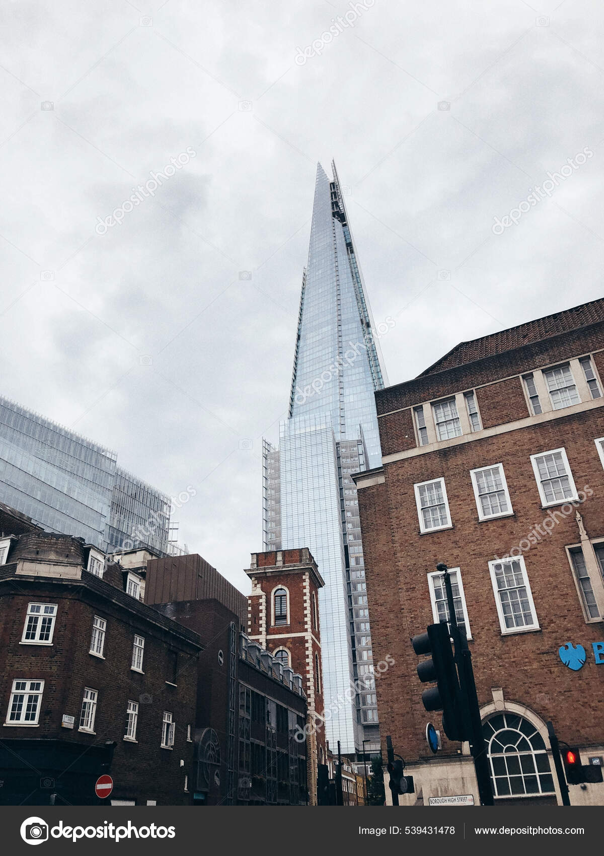 Vertical Shot Shard London — Stock Editorial Photo © Wirestock #539431478