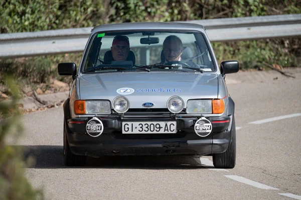 Barcelona Spain October 2021 Ford Fiesta Xr2 Viii Rallye Platja — Foto de Stock