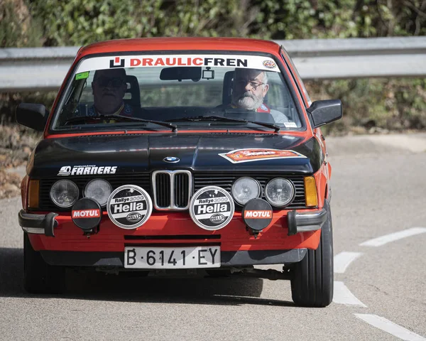 Barcelona Spain October 2021 Bmw 323I E21 Viii Rallye Platja — Stok fotoğraf