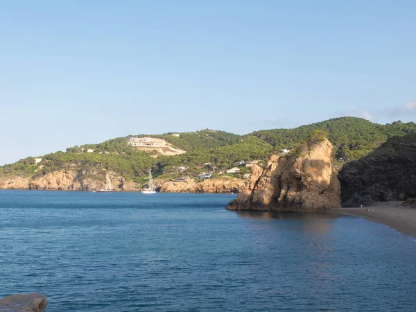Prachtig Uitzicht Het Illa Roja Strand Spanje — Stockfoto