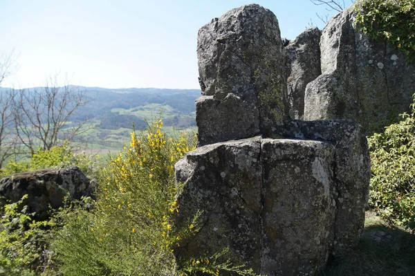 Some Rocks Mountains Loire France — Stock Photo, Image