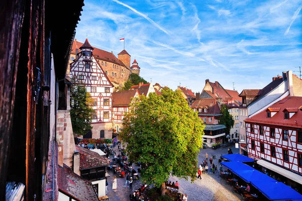 Cidade Velha Nuremberga Alemanha — Fotografia de Stock