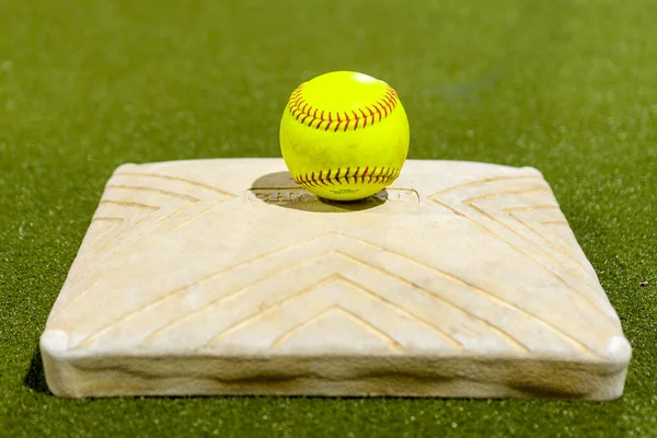 Beisebol Campo Jogo — Fotografia de Stock