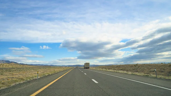 Carretera Través Una Carretera Las Montañas Del Estado Del Norte —  Fotos de Stock