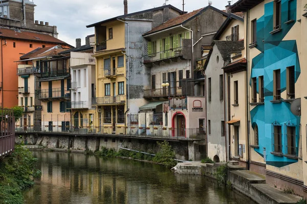Kanal Şehri Nehir Manzarası Floransa — Stok fotoğraf