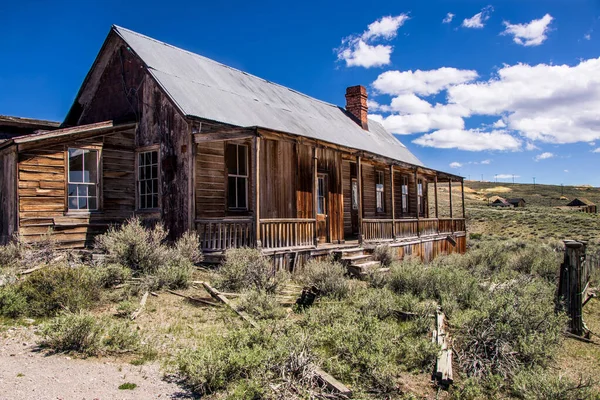 Ancienne Maison Bois Dans Village — Photo