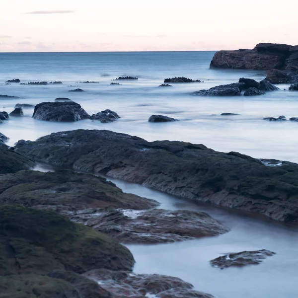 Gyönyörű Kilátás Nyílik Culburra Beach Dél Wales Austra — Stock Fotó