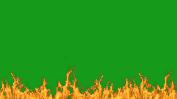 炎で抽象的な背景 — ストック動画