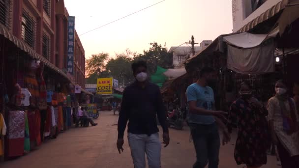 Imágenes Calle Del País Del Tercer Mundo — Vídeo de stock