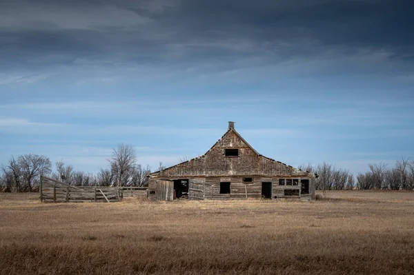 Verlassenes Haus Auf Dem Land — Stockfoto