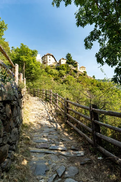 Altes Holzhaus Den Bergen — Stockfoto