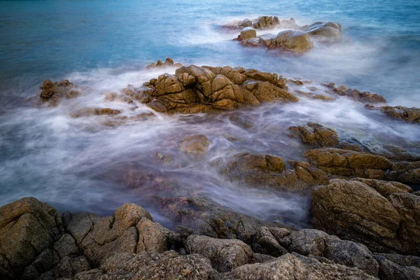 Beautiful Landscape Coast Blanes — Φωτογραφία Αρχείου