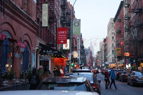 New York City United States Feb 2019 Busy Street New — ストック写真