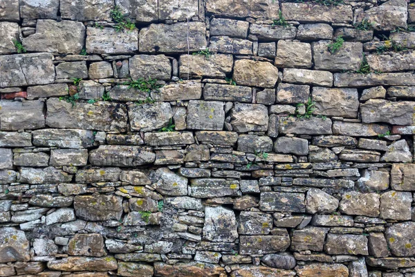 石垣の質感 古城石垣の質感背景 — ストック写真