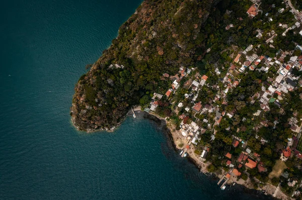 Вид Воздуха Остров Средиземного Моря Летом — стоковое фото