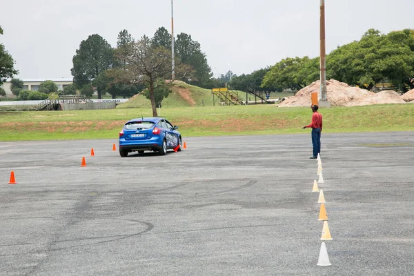 Johannesburg South Africa Aug 2021 Advanced Driver Training Focus Driving — Foto de Stock