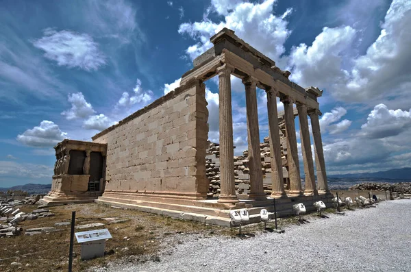 Ruïnes Van Oude Griekse Tempel Stad Van Athens Griekenland — Stockfoto
