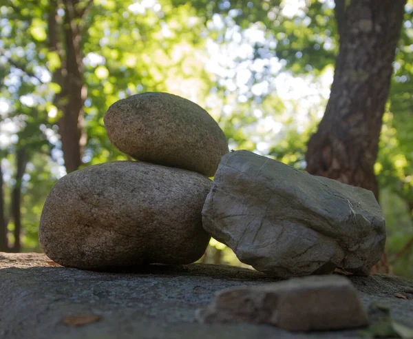 Piedras Piedra Sobre Las Rocas —  Fotos de Stock