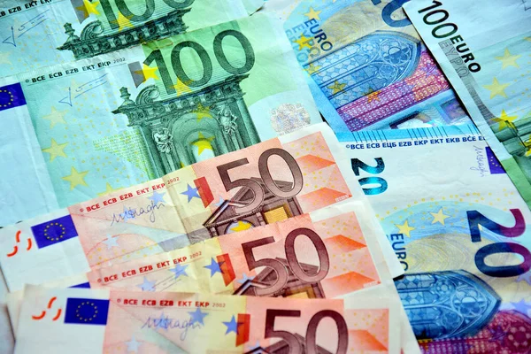 Euro Banknotes Money Currency European Union — Stock Photo, Image