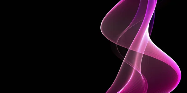 Beautiful Wave Abstract Images Pink Color Design Abstract Colored Wave — Stockfoto
