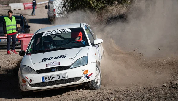 Barcelona Spain November 2021 Ford Focus 16V Rally Ciutat Tarrega — Stok fotoğraf