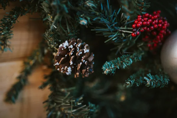 Decorações Natal Close — Fotografia de Stock