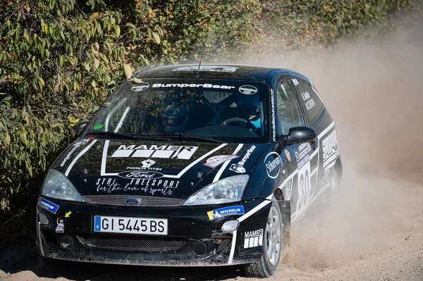 Barcelona Spain November 2021 Ford Focus 16V Rally Ciutat Tarrega — Fotografia de Stock