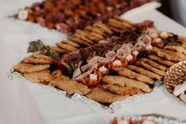 Heerlijk Eten Selectieve Focus — Stockfoto