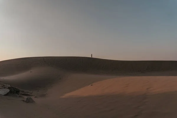 Gyönyörű Kilátás Nyílik Sivatagra — Stock Fotó
