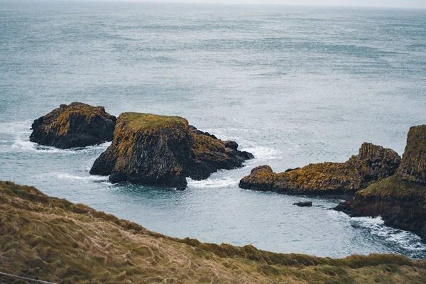 Beau Paysage Côte Rocheuse — Photo