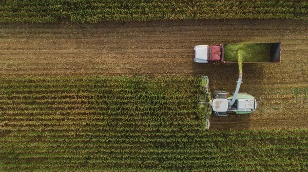 Aerial Drone View Rural Area — Stock Photo, Image