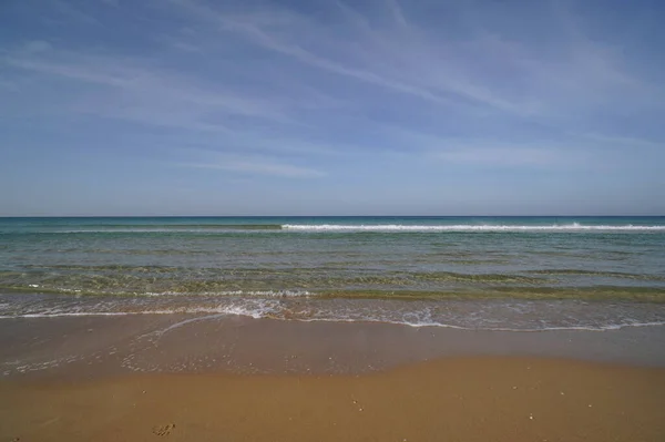 Stranden Medelhavet Havet Vacker Natur — Stockfoto